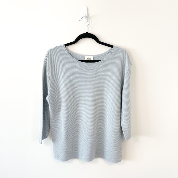 Aritzia Wilfred Blanchard Pale Blue Sweater Sz S